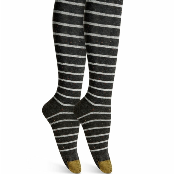 Gold Toe Women's Nep Striped Compression Socks - Picture 2 of 2
